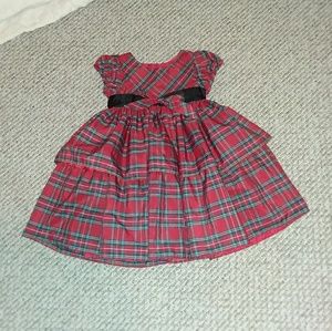 Girls Cherokee Plaid Dress